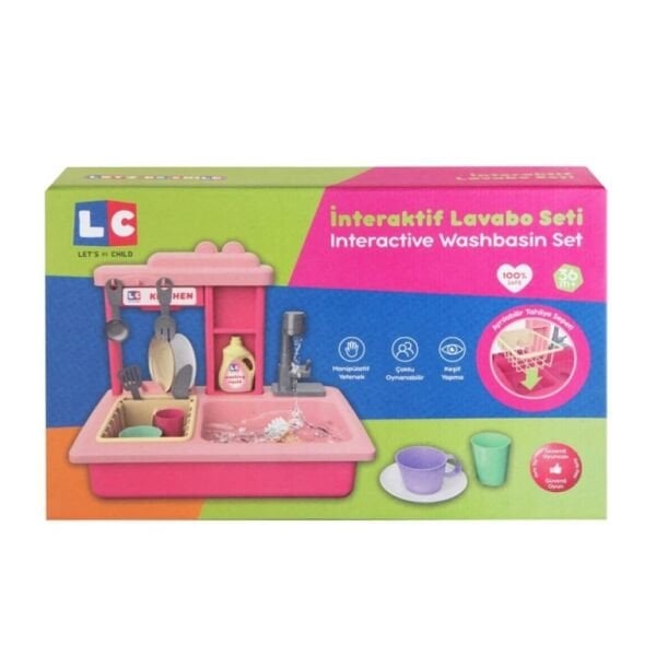 Enfal LC Pilli Lavabo Seti İnteraktif LC-30916