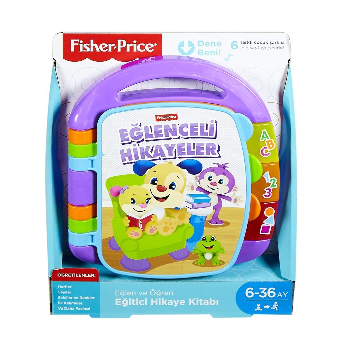 Mattel Fisher Price Eğitici Hikaye Kitabı FRC73