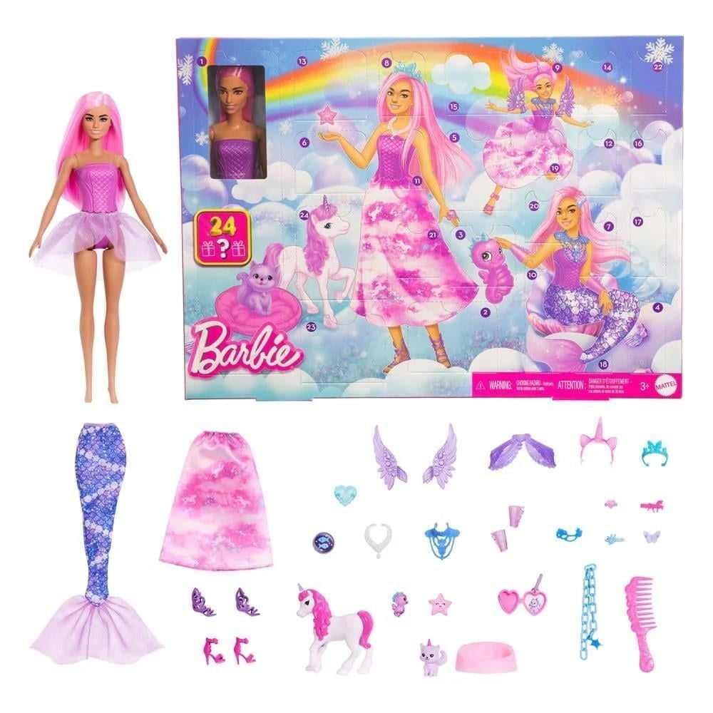 Mattel Barbie Advent Takvimi, Bebek JFL66