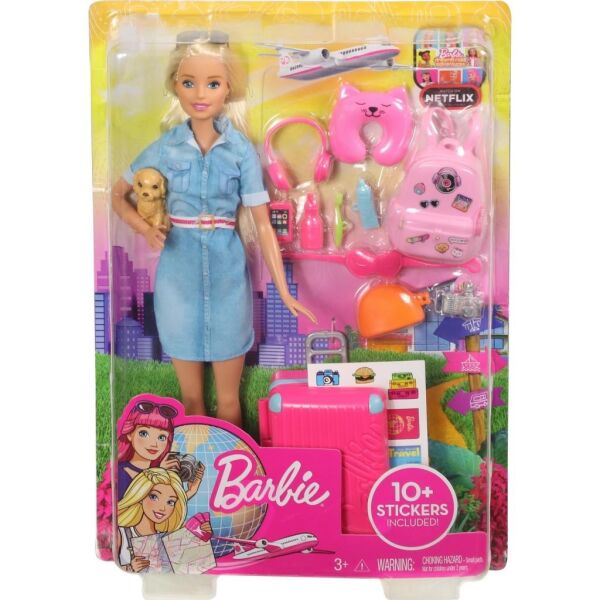 Mattel Barbie Seyahatte ve Aksesuarları FWV25