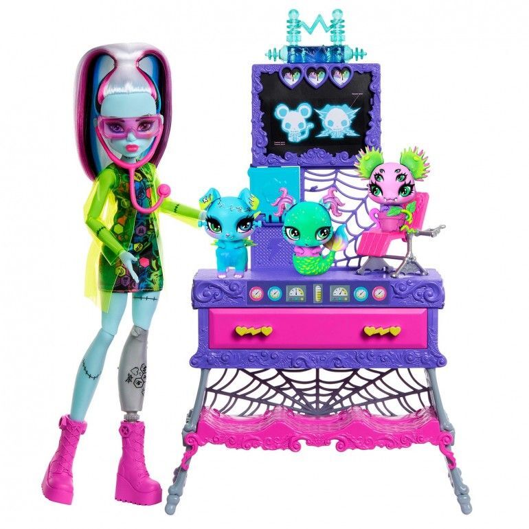 Mattel Monster Hıgh Frankıenin laboratuvarı JBF18