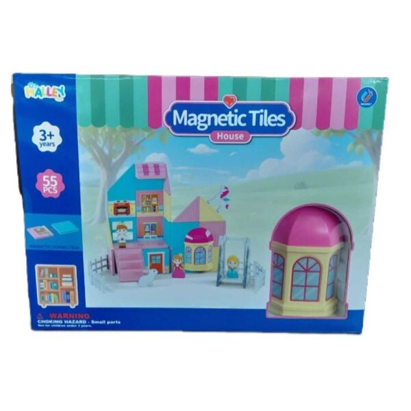 Seher 55 Parça Magnet Standart Seri Renkli Bloklar