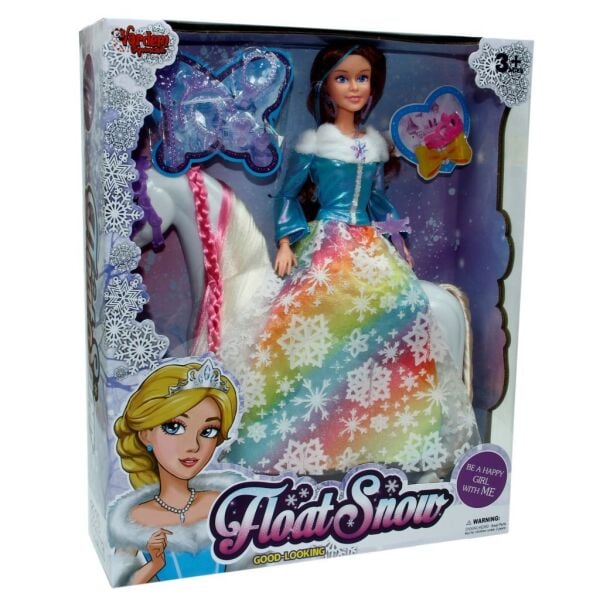 Vardem 29 Cm Aksesuarlı Atlı Bebek 66741