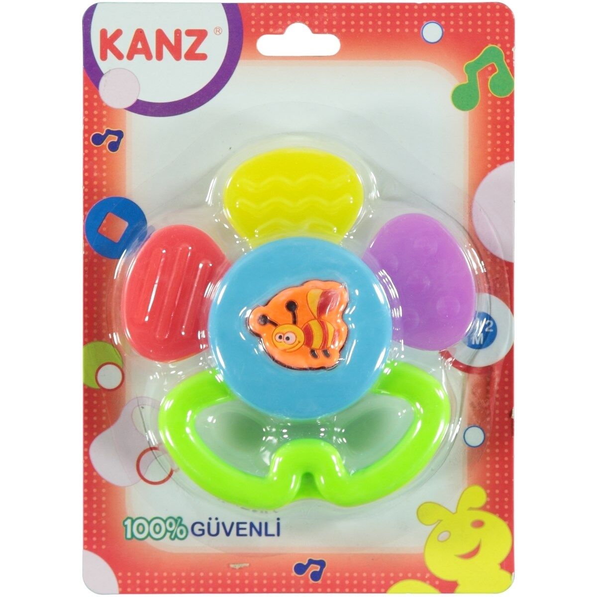 Enfal LC Babyzz Renkli Papatya Dişlik 30304