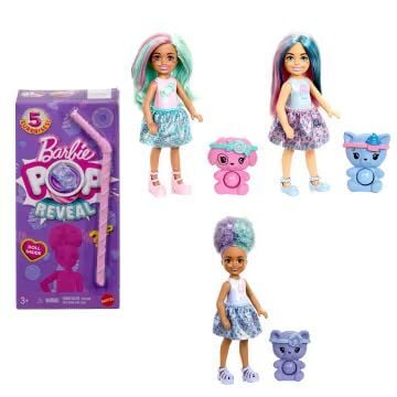 Mattel Barbie Chelsea Pop Reveal Treat Serisi