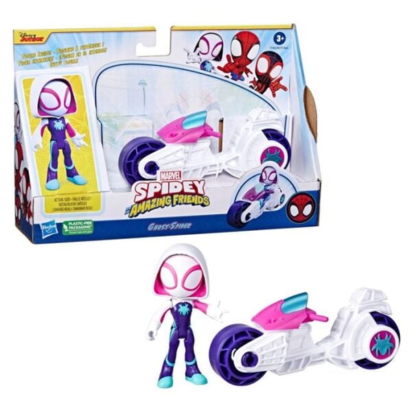 Hasbro Spider Friends Motorsiklet F6777