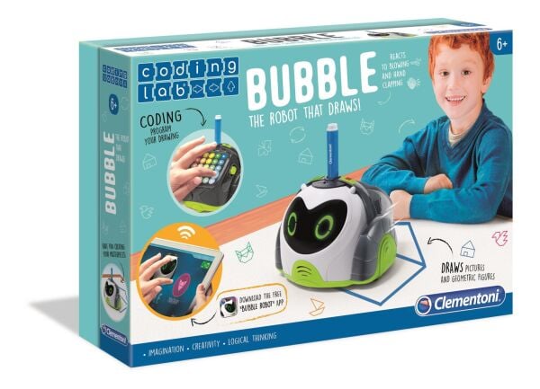 Clementoni Coding Lab Bubble Eğitici Tasarım Robotu 75052