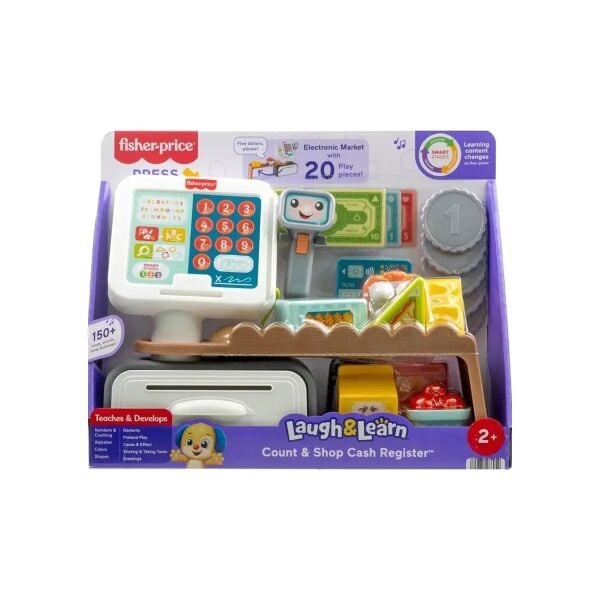 Mattel Fisher-Price Eğitim Sayma ve Mağaza Kasası