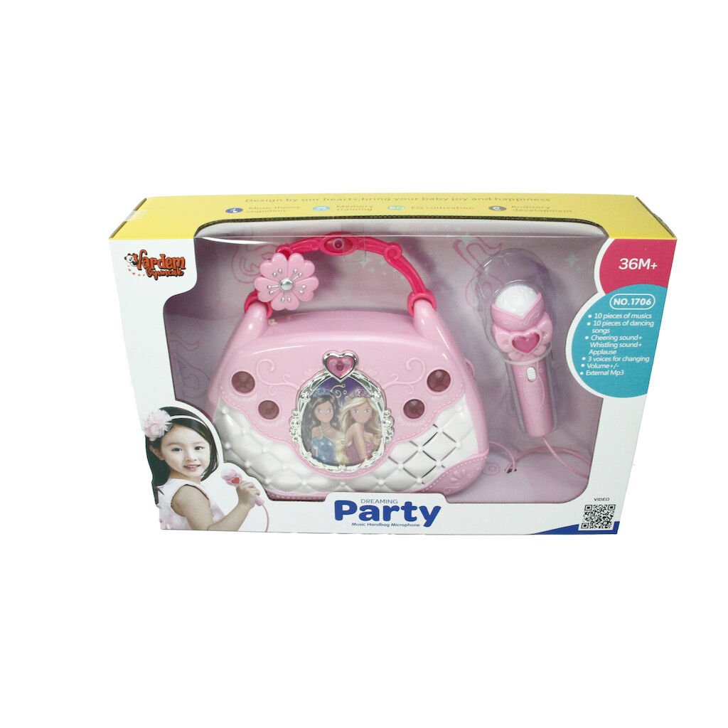 Vardem Mp3 Ve Mikrofonlu Müzik El Çantası 1706