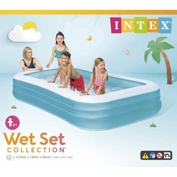 Vardem Dikdörtgen Parti Havuzu 305*183cm 58484