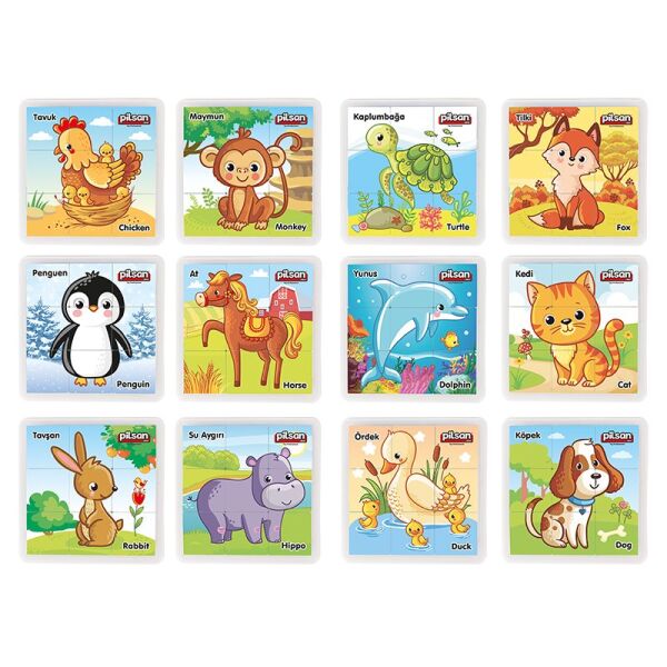 Pilsan Animal Series Puzzle Set 03355