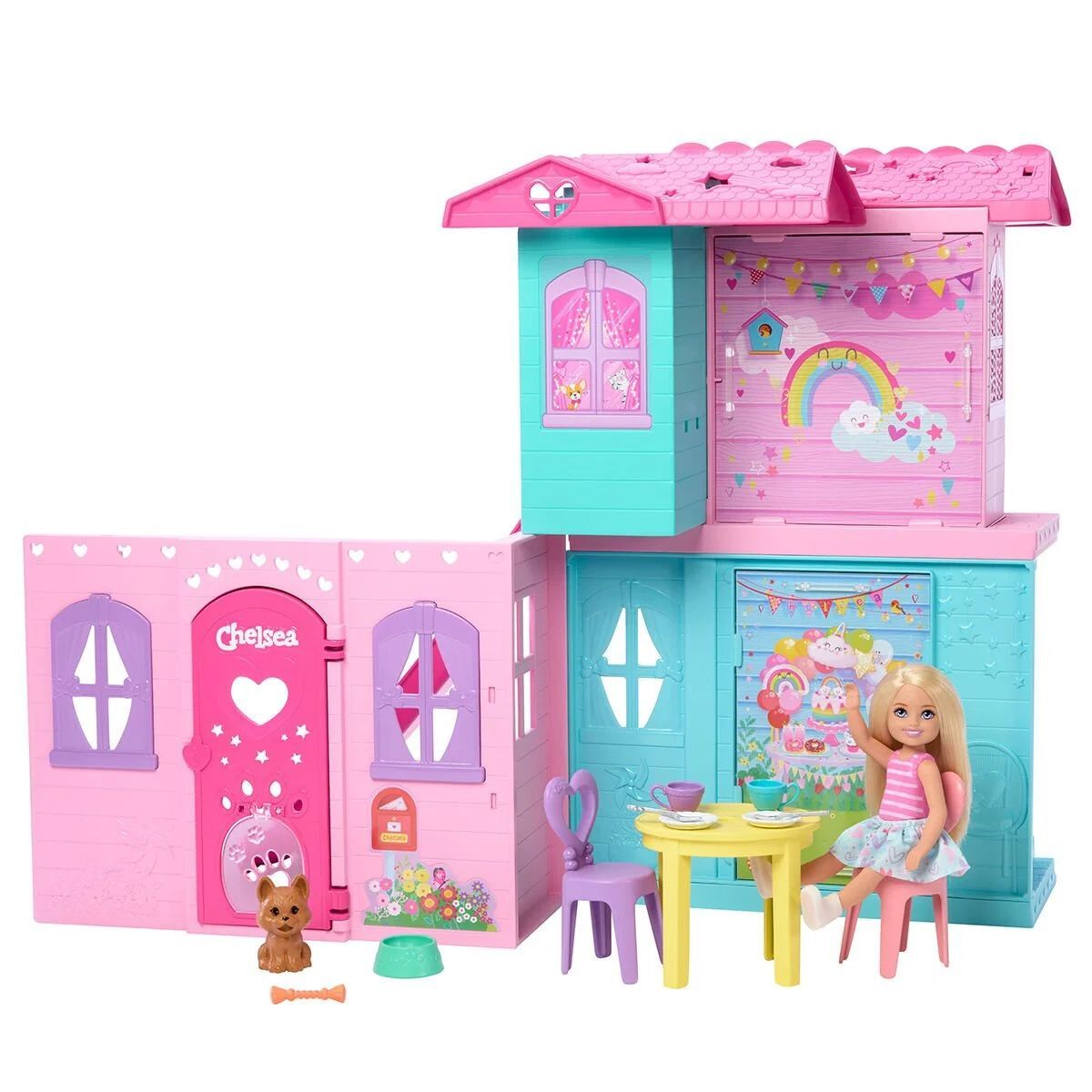 Mattel Barbie Chelsea Bebek Evi Oyun Seti JFW49