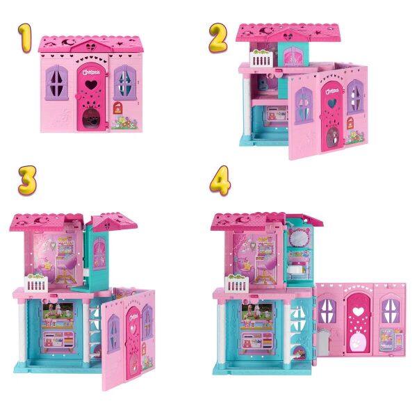 Mattel Barbie Chelsea Bebek Evi Oyun Seti JFW49