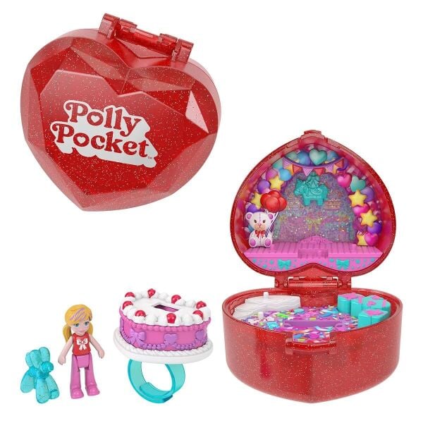 Mattel Polly Pocket 80. Yıl Dönümü Yüz. Kut. JGK21
