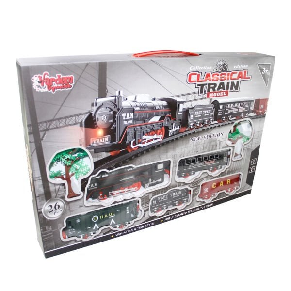 Vardem 26 Pcs Classic Tren Işık ve Sesli JHX6687