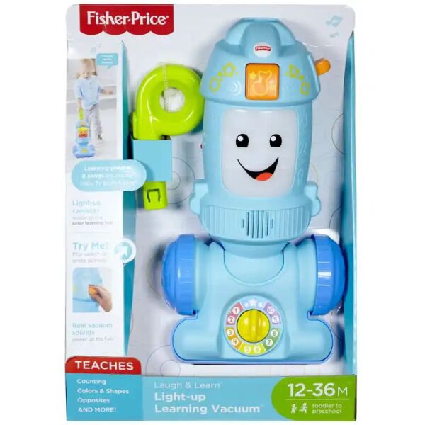 Mattel FP Eğlen ve Öğren 2si 1 Arada Süpürge