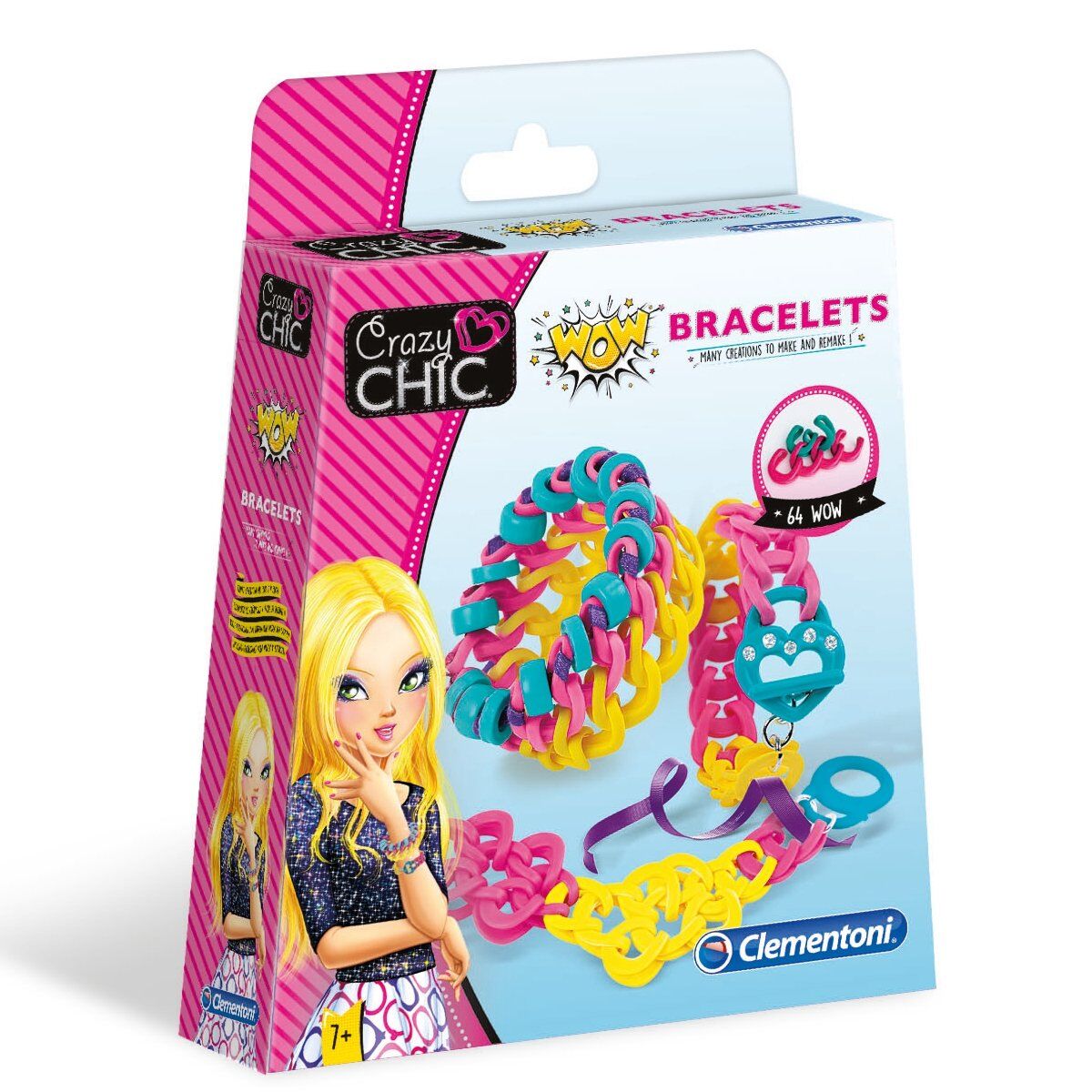 Clementoni Crazy Chic Enjoy Bracelets Happines 18533