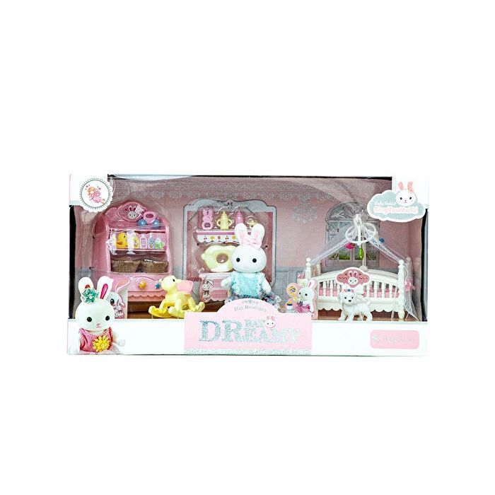 Mega Mini Tavşan Bebek Odası Oyun Seti BIG06618