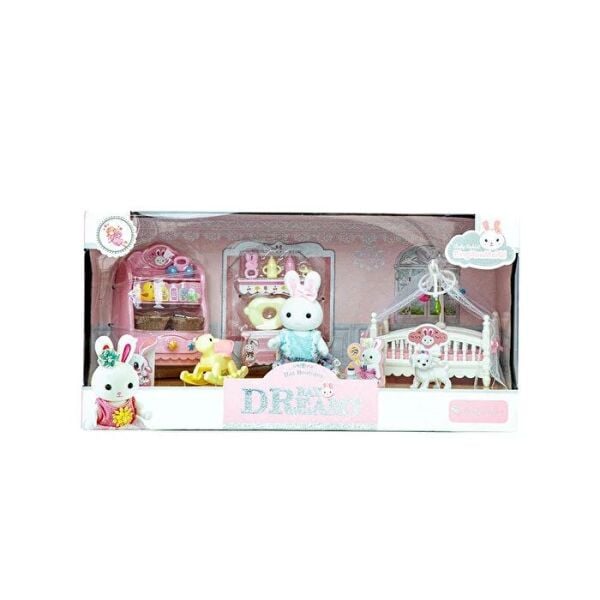 Mega Mini Tavşan Bebek Odası Oyun Seti BIG06618