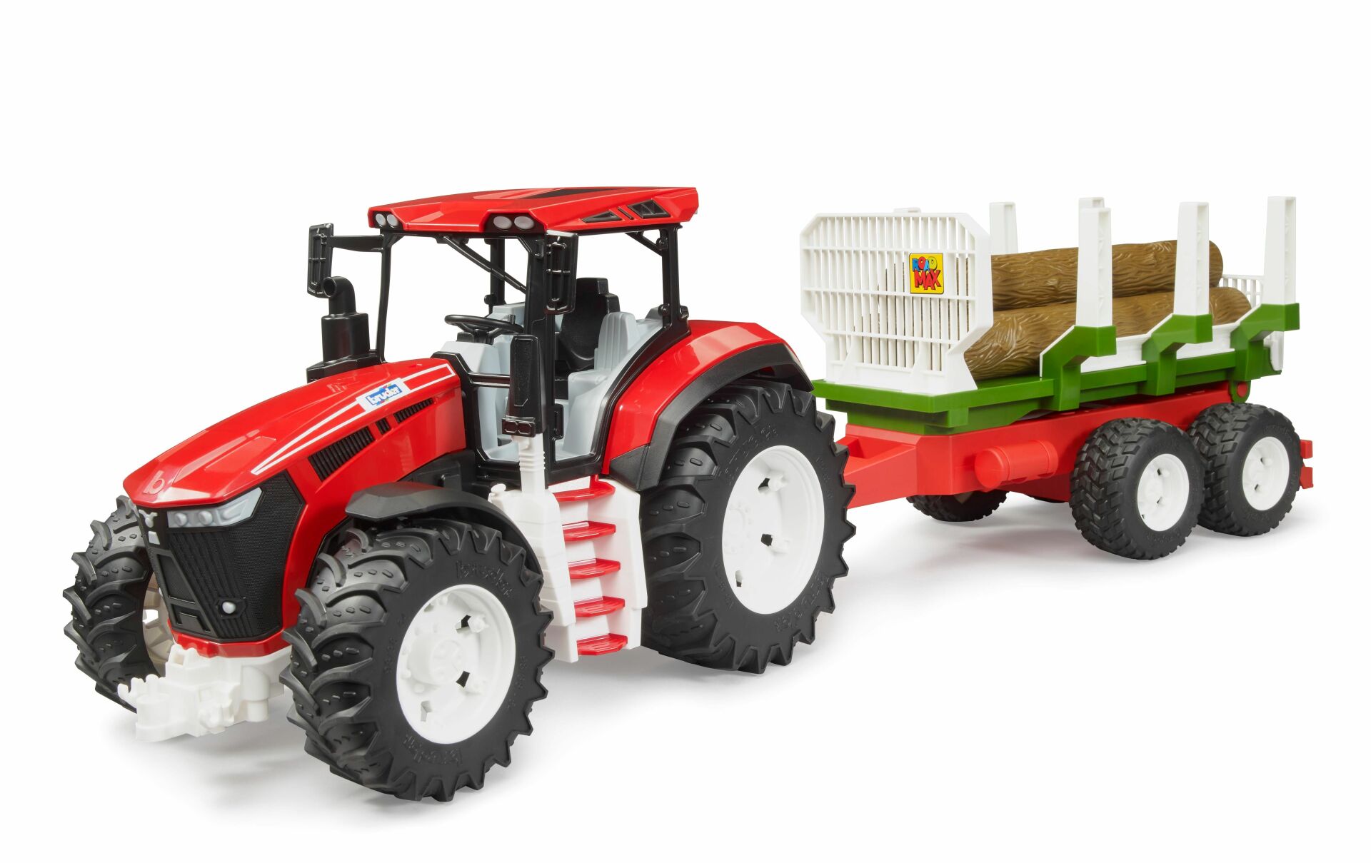 Bruder Roadmax Kütük Taşiyan Römorklu Traktör 0345