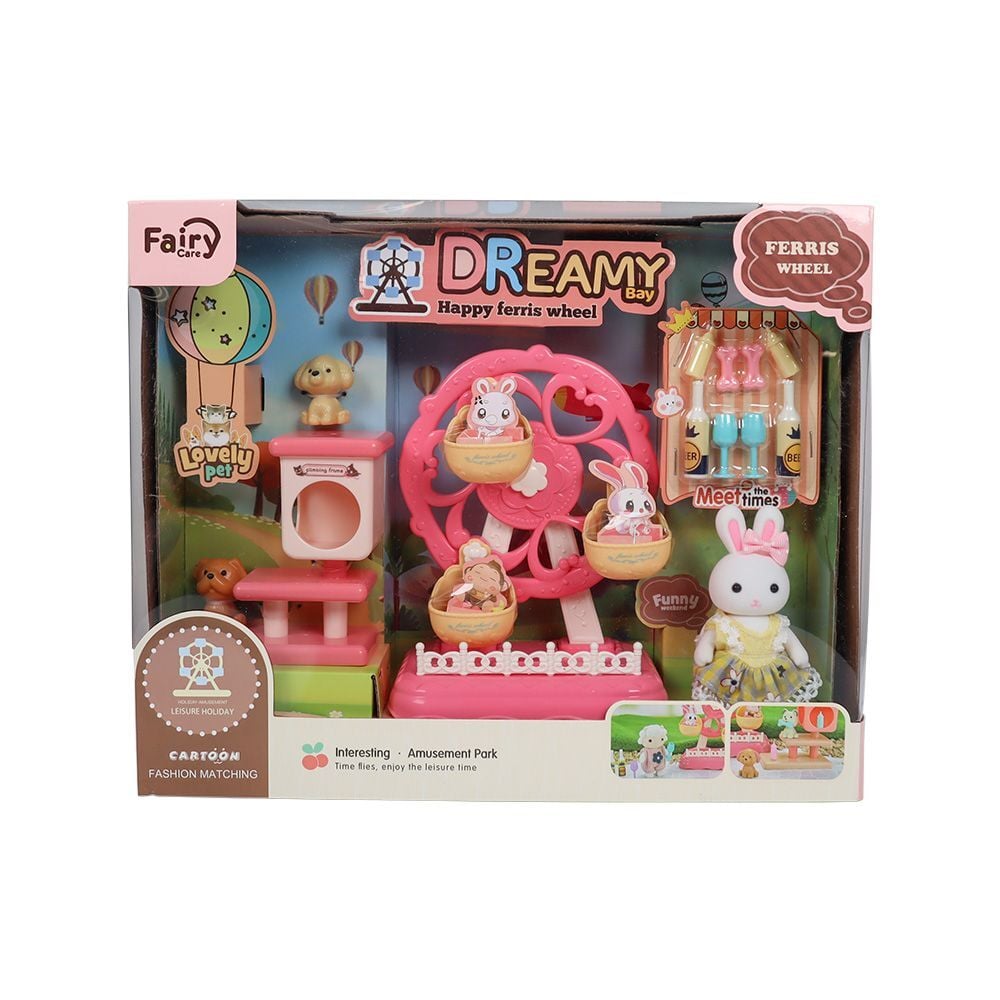 Mega Bay Dreamy Mini Tavşan Dönme Dolap Eğl. Parkı