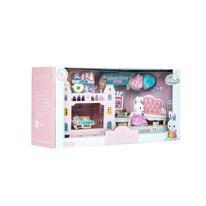 Mega Mini Tavşan Eğlenceli Ranza Seti BIG06678