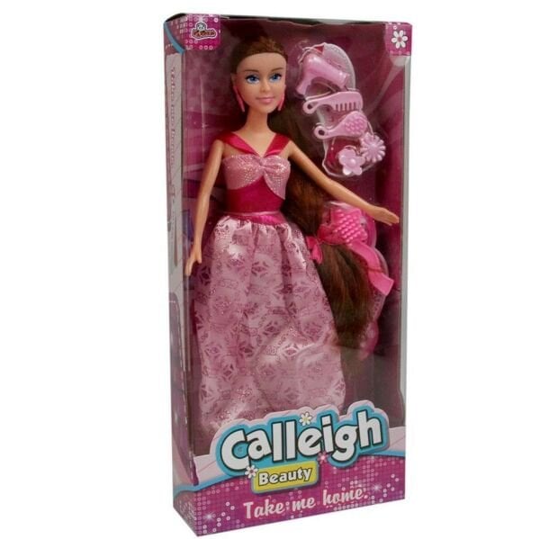Vardem Kutulu Uzun Saçlı Calleigh Bebek 66412