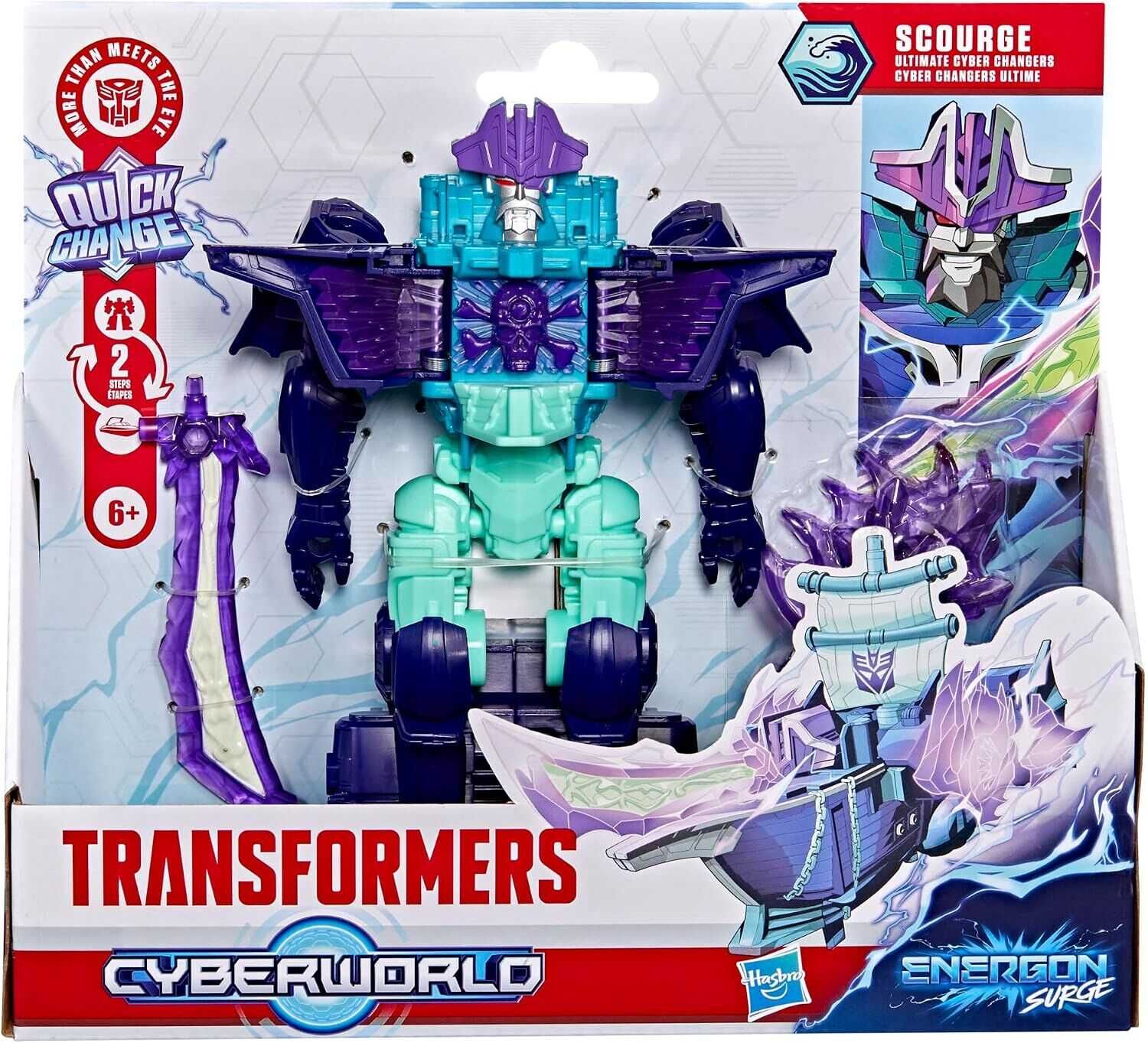 Hasbro Tra Cyberworld Ult Cyber Changer Ast