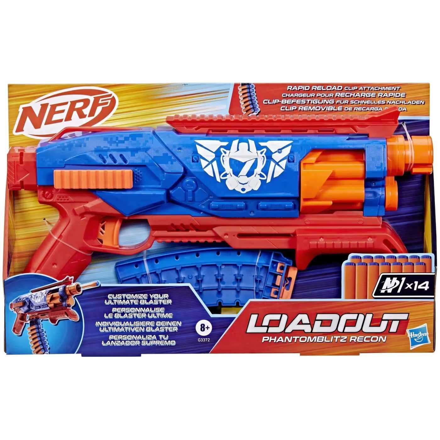 Hasbro Ner Loadout Phantomblıtz Recon