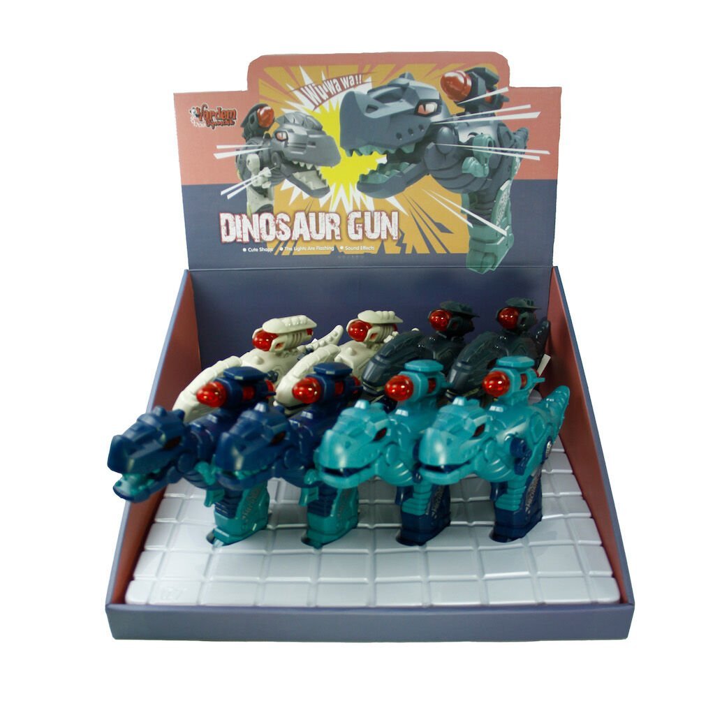 Vardem Sesli Işıklı Tabanca Özellikli Dinozor SYQ6