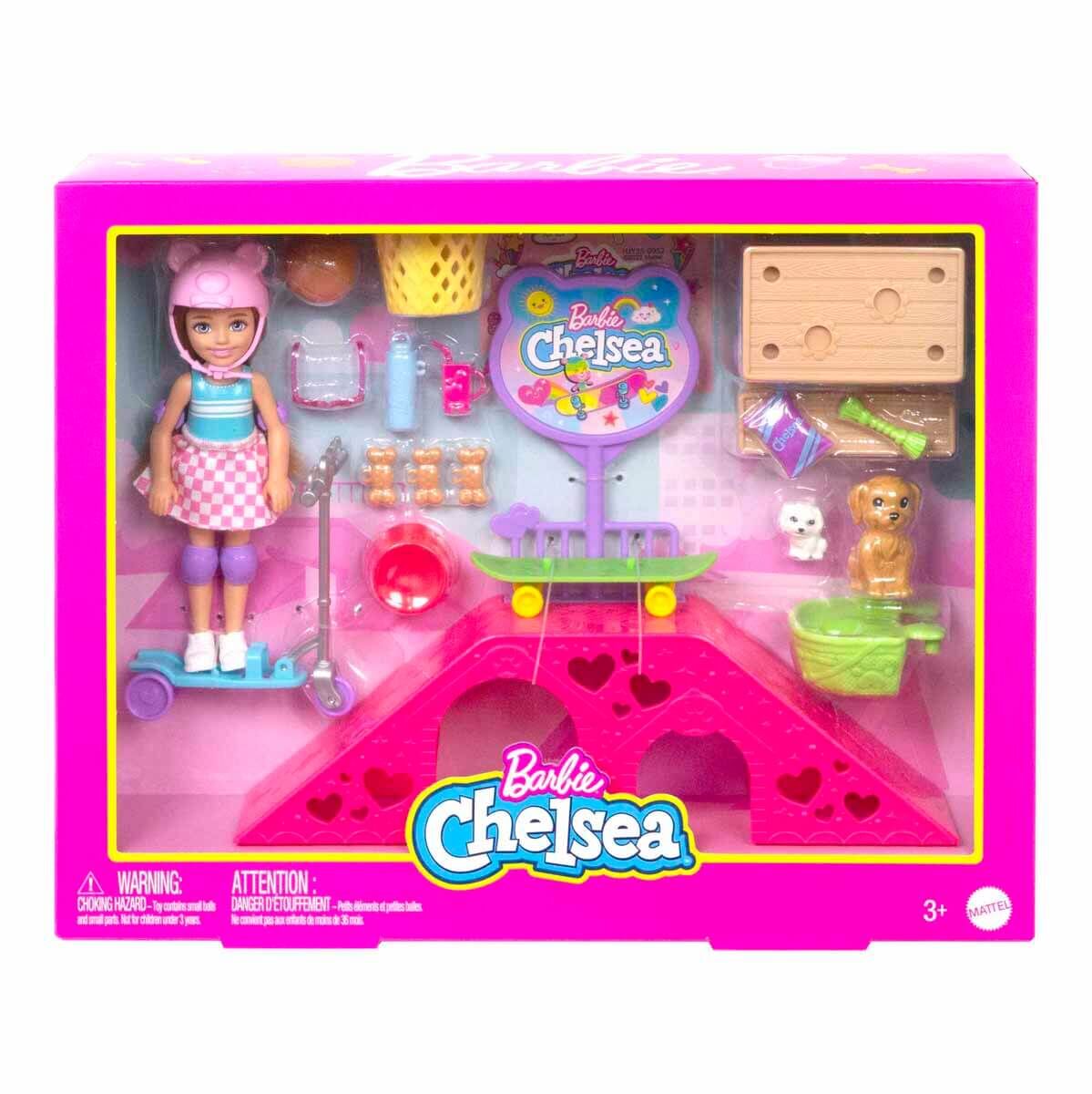 Mattel Barbie Chelsea Kaykay Parkı HJY35