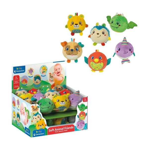Clementoni Baby Yumuşak Hayvan Arkadaşlar 17683