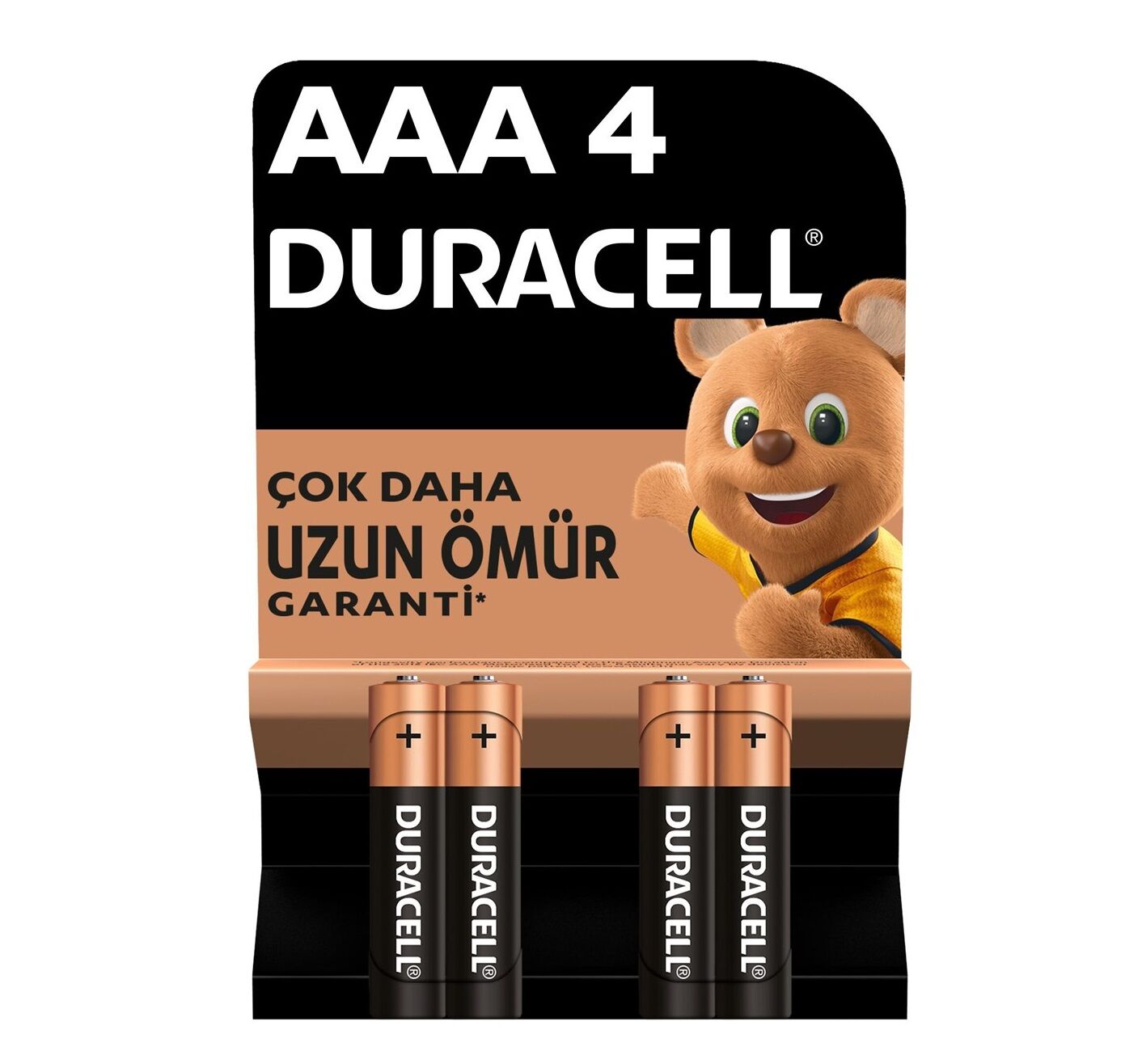 Duracell AAA İnce Pil Kartela (4lü) 5011127