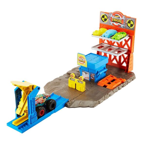 Mattel Hot Wheels Patlama İstasyonu Oyun Set HFB12