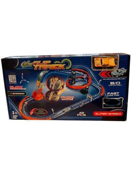 Seher Şarjlı Fosforlu Racing Set 42 Parçalı SH4059