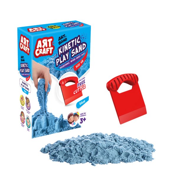 Fen Akseauarlı Mavi Kinetik Oyun Kum 500 Gr 03686