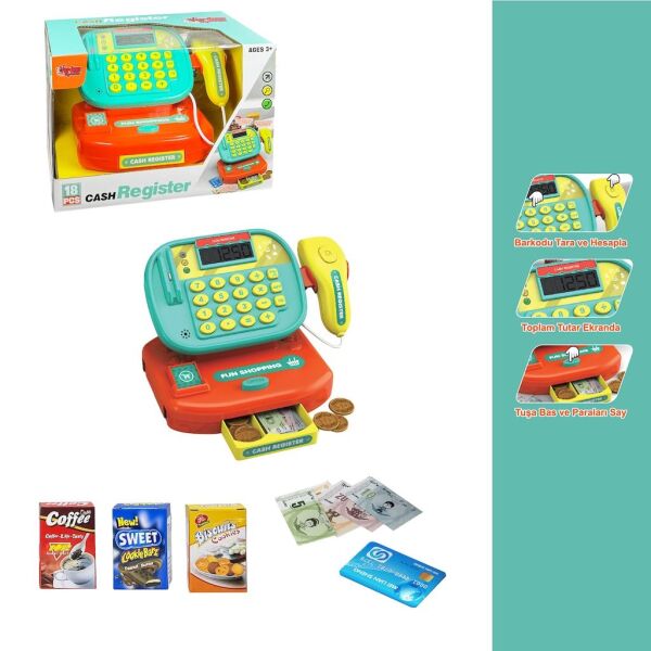 Vardem Işıklı Hesap Makinalı Yazarkasa LS820A36-8