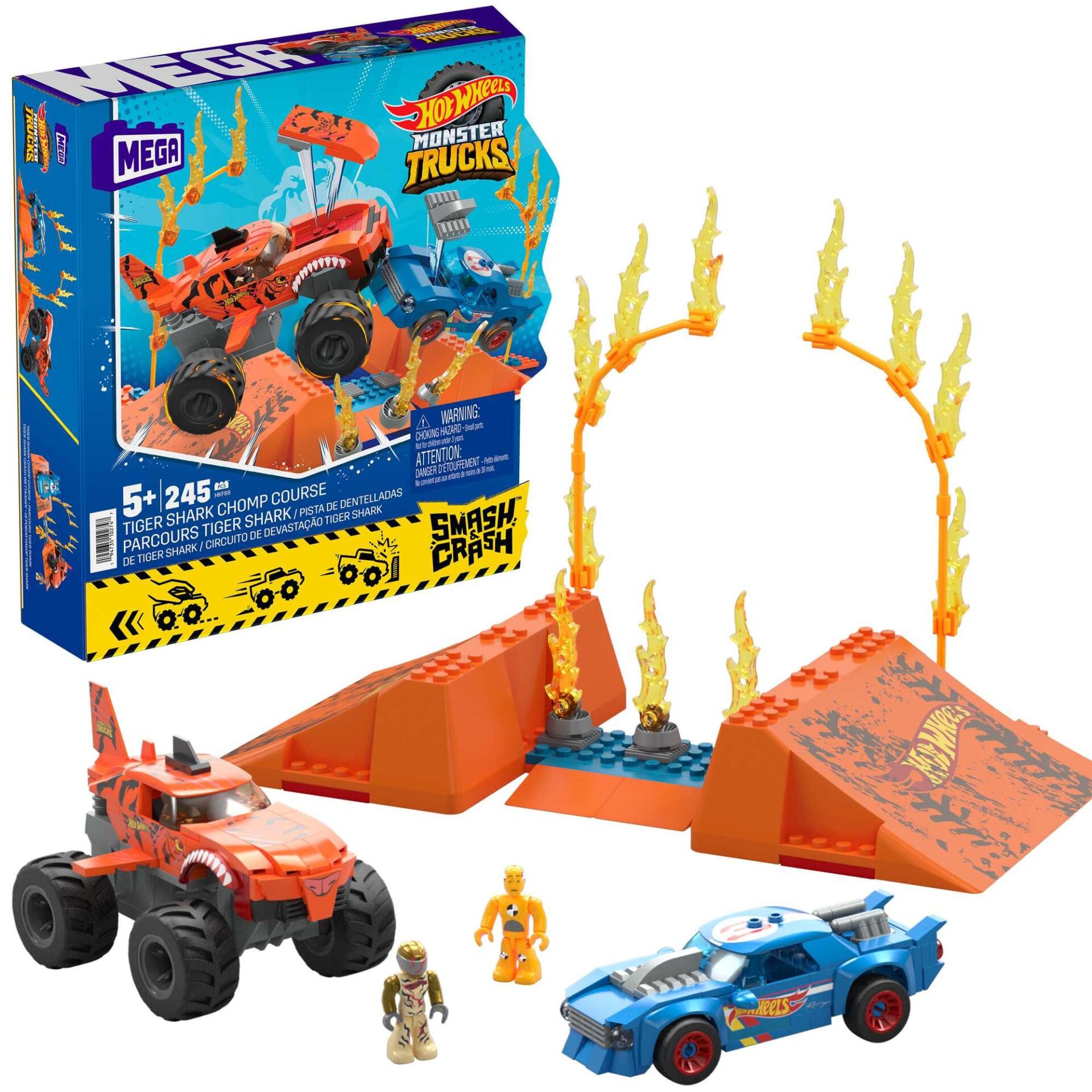 Mattel Hot Wheels Crash Tiger Shark Çarpışma HKF88