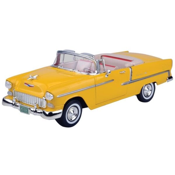 Vardem 1:18 1955 Chevy Bel Air Sarı 73184