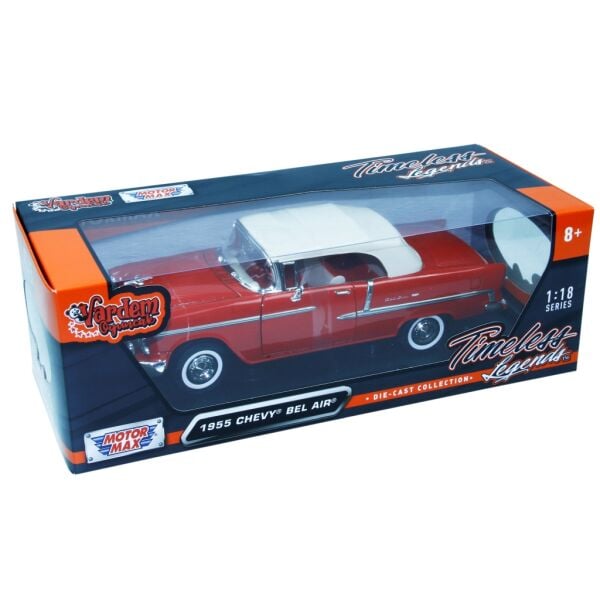 Vardem 1:18 1955 Chevy Bel Air Sarı 73184