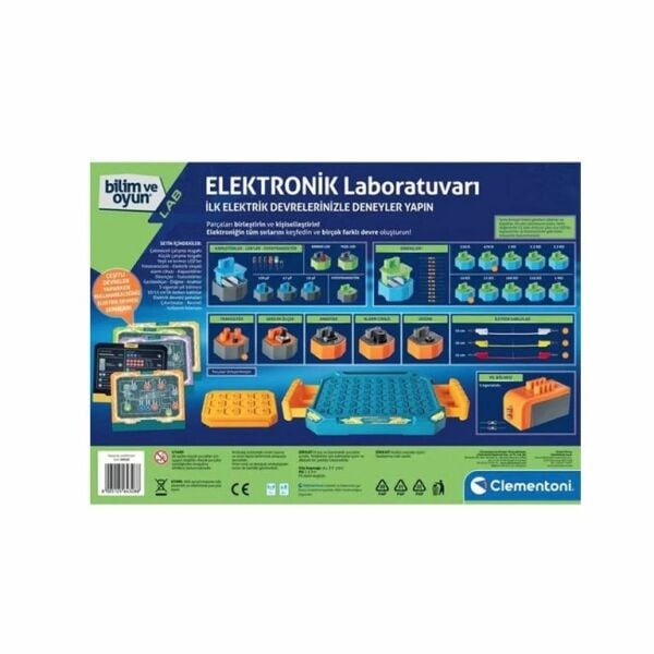 Clementoni Bilim Ve Oyun Elektronik Labaratuvarı 6