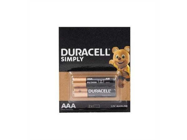 Duracell Simply AAA Kalem Pil 2 li 5010666