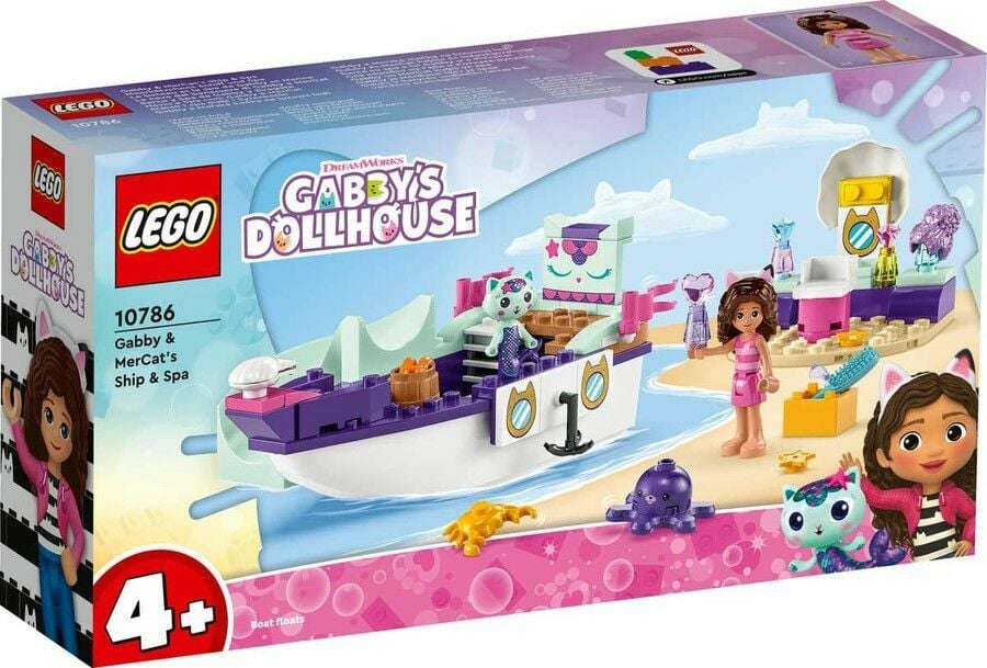 Lego Gabby ve Süslü Kedi'nin Gemisi Spa 10786