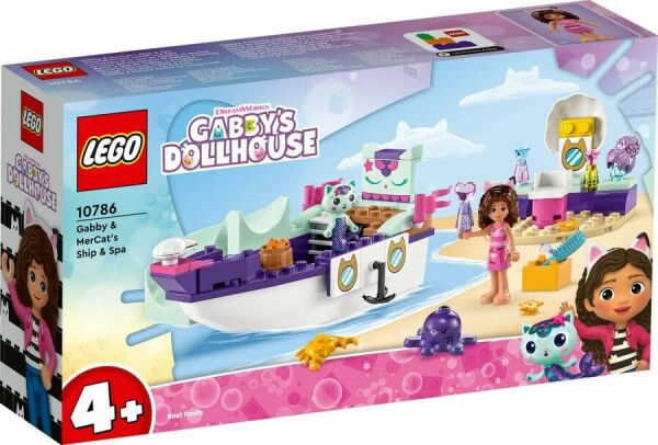 Lego Gabby ve Süslü Kedi'nin Gemisi Spa 10786