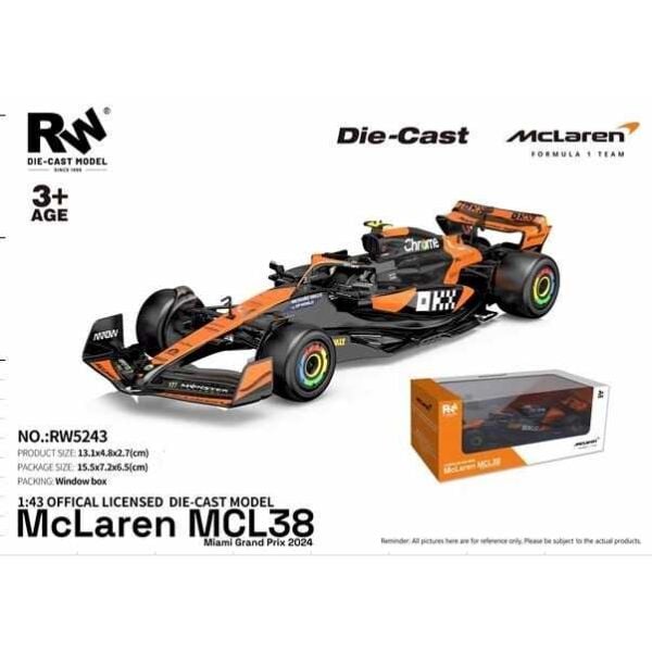 Seher 1:43 Mclaren F1 Çek Bırak Araba