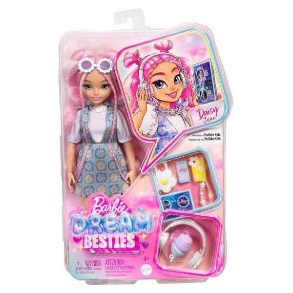 Mattel 2024 Barbie Dream Besties Daisy Bebek JDD74