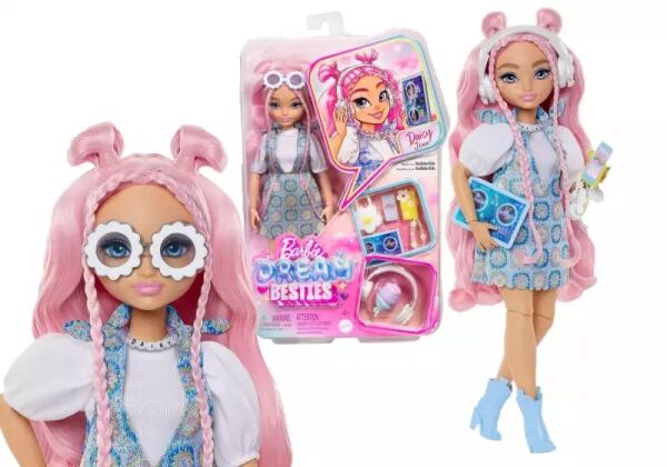 Mattel 2024 Barbie Dream Besties Daisy Bebek JDD74