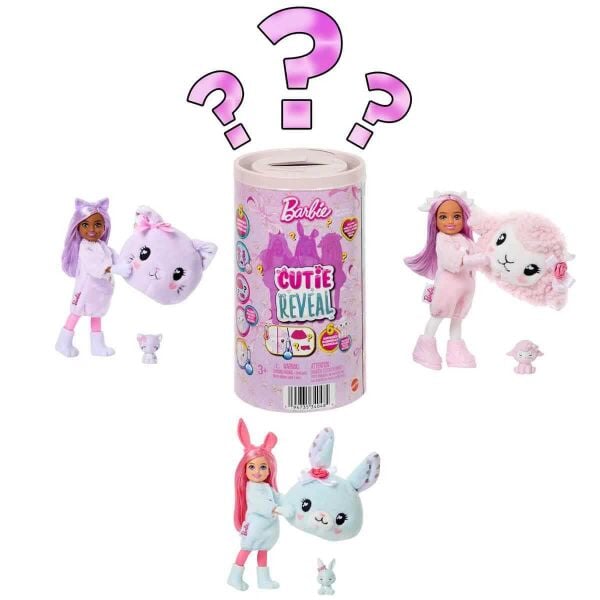 Mattel Chelsea Cutie Reveal Bebek Serisi