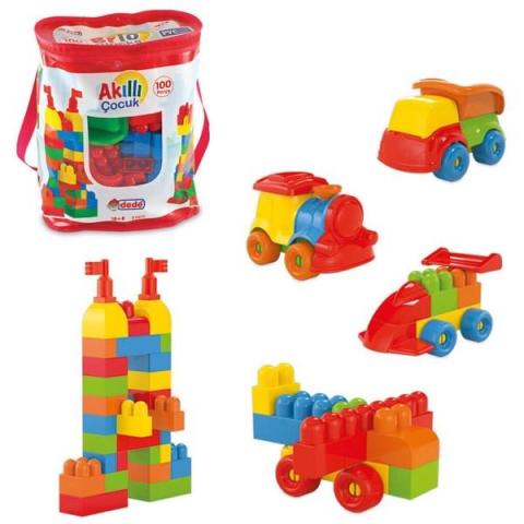 Dede Akıllı Çocuk 100 Parça Torba 01023