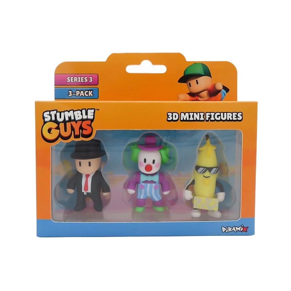 Giochi Stumble Guys 3 lü Mini Figür TUY23000